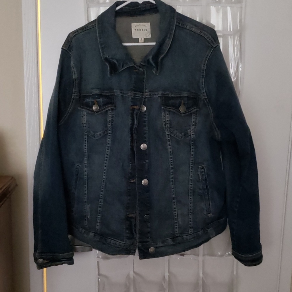 Basic, med. Wash, denim jacket